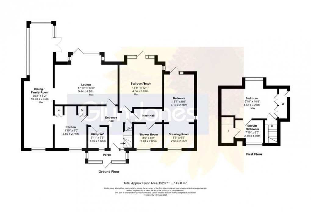 Floorplan for The Thatchway, Rustington