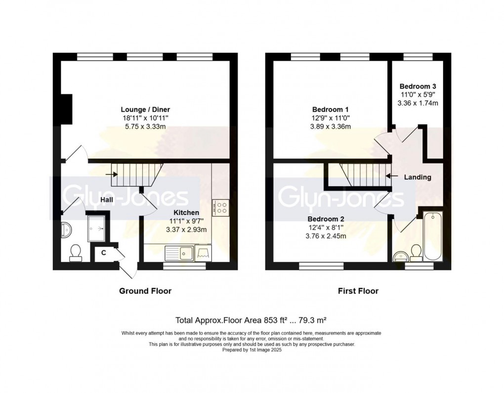 Floorplan for Church Street, Littlehampton