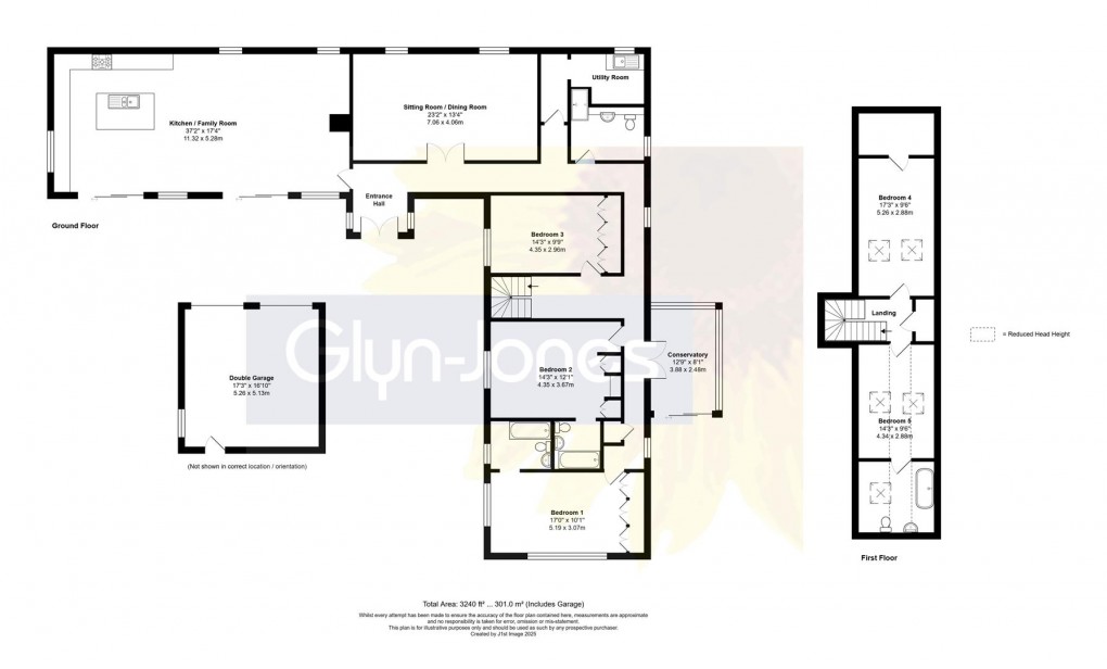 Floorplan for Highground Lane, Barnham