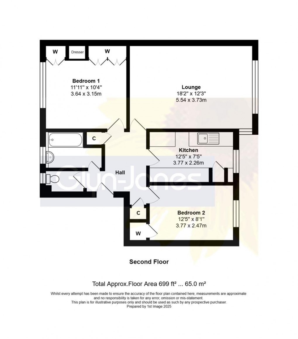 Floorplan for St. Augustine Road, Littlehampton
