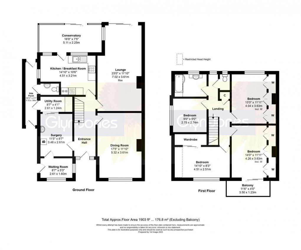 Floorplan for St. Floras Road, Littlehampton