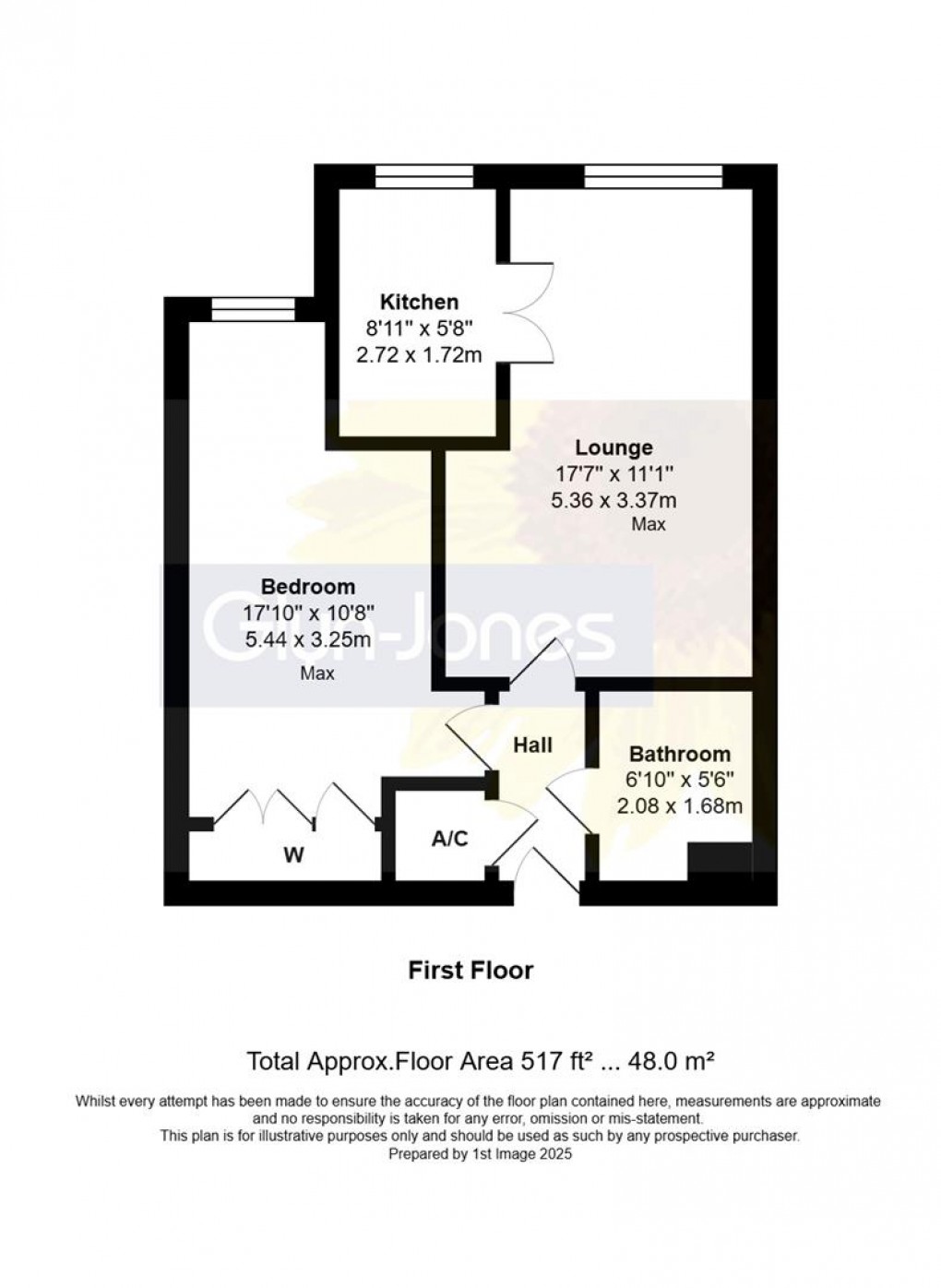 Floorplan for Buckingham Court, Shrubbs Drive, Middleton-on-Sea