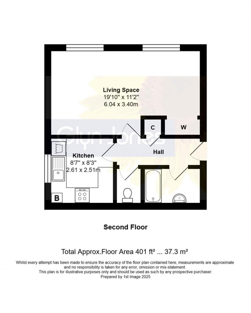 Floorplan for St. Winefrides Road, Littlehampton