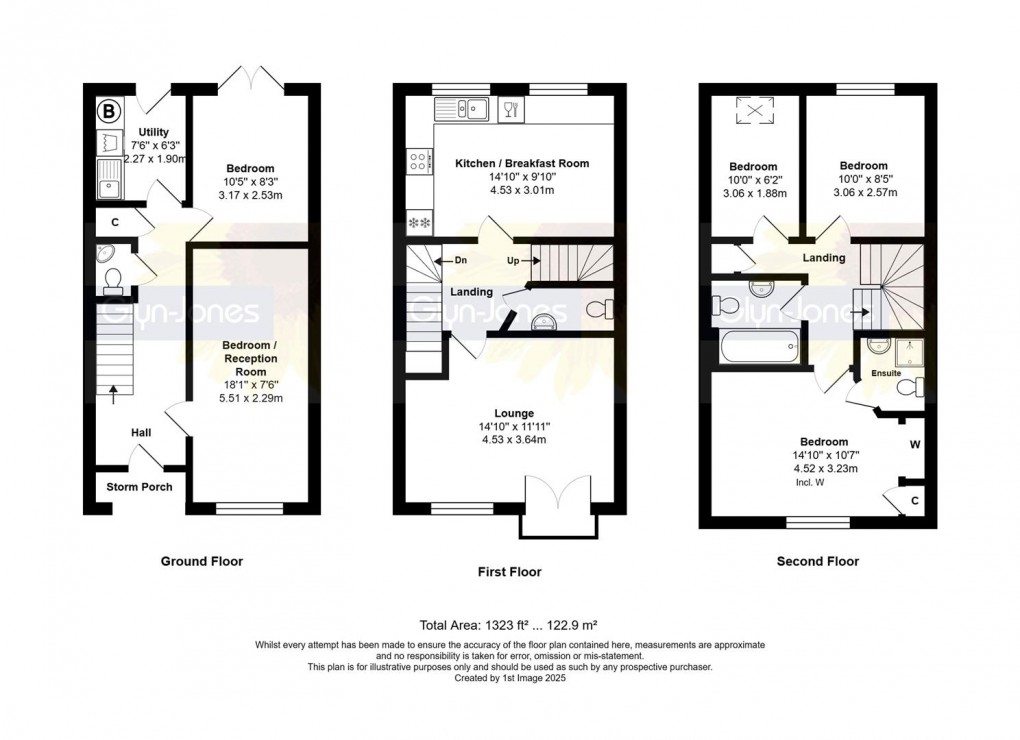 Floorplan for Norfolk Road, Littlehampton