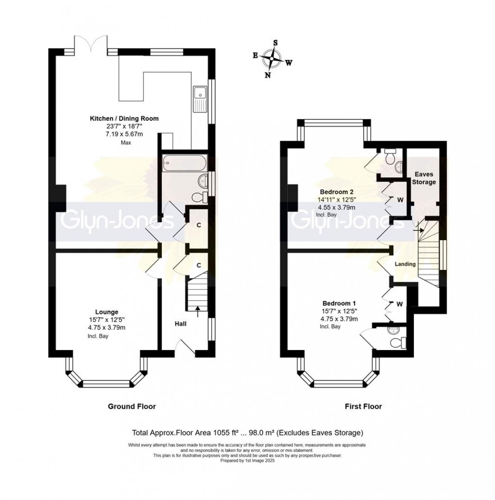 Floorplan for Glenville Road, Rustington