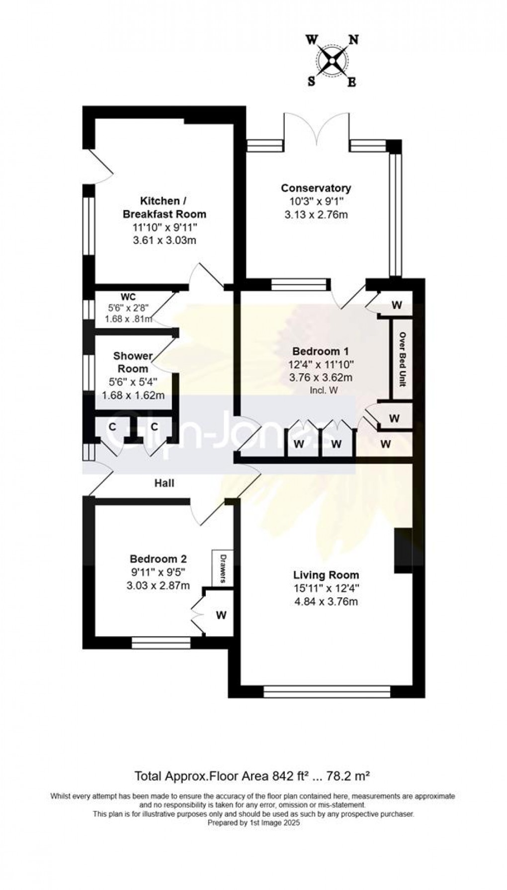 Floorplan for Barnsite Gardens, Rustington