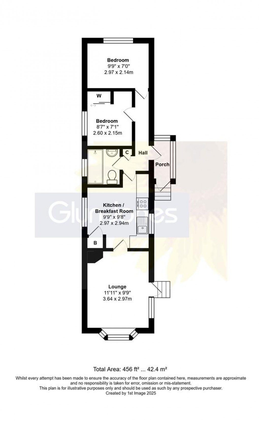Floorplan for Thornlea Court, Littlehampton