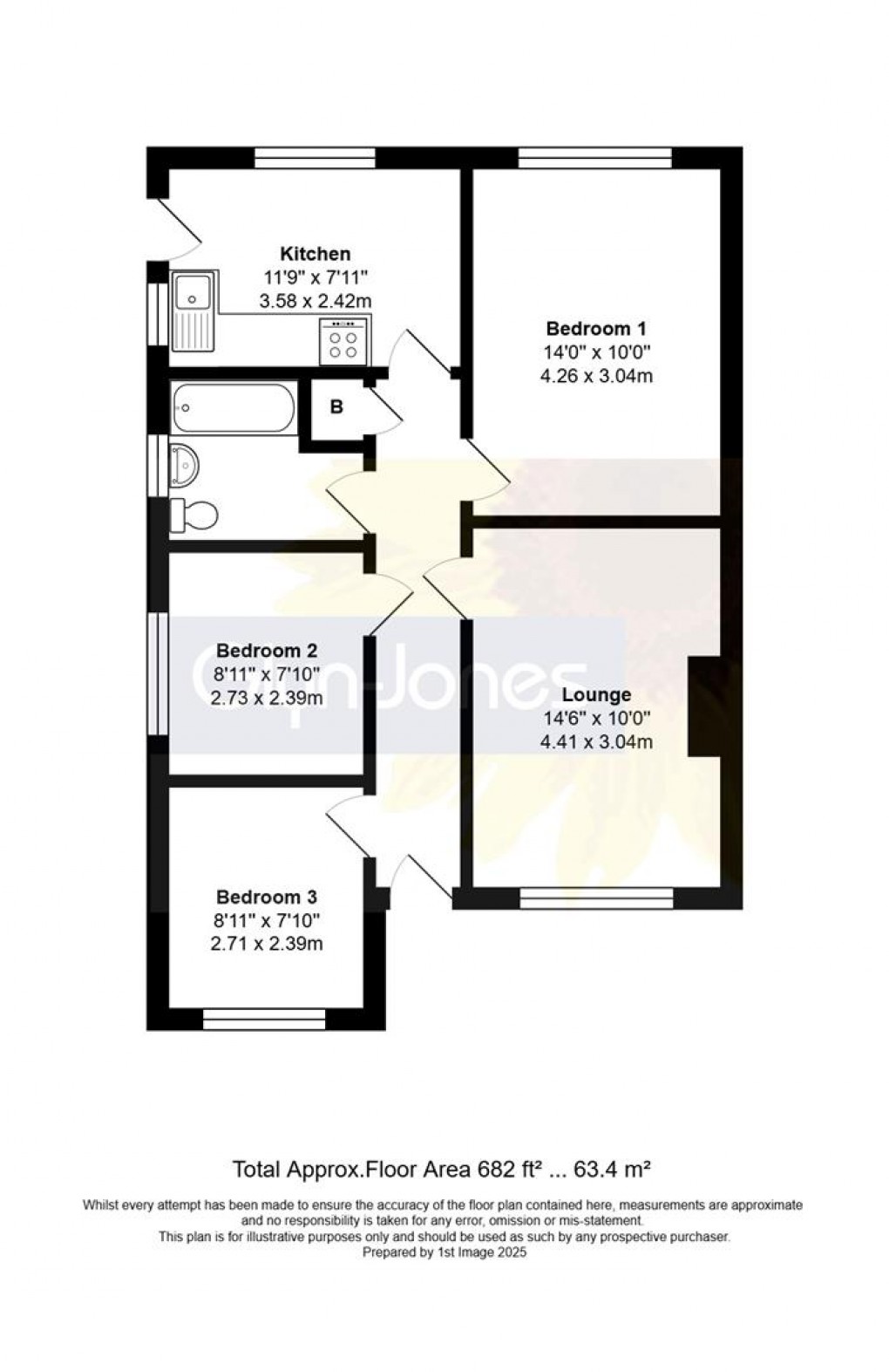 Floorplan for Hearnfield Road, Wick, Littlehampton