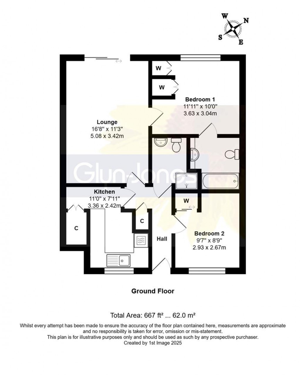 Floorplan for Barton Court, The Street, Rustington