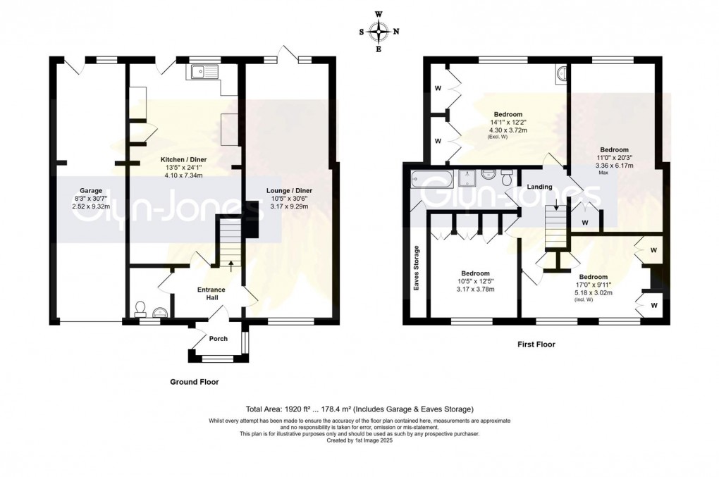 Floorplan for St. Marys Close, Littlehampton