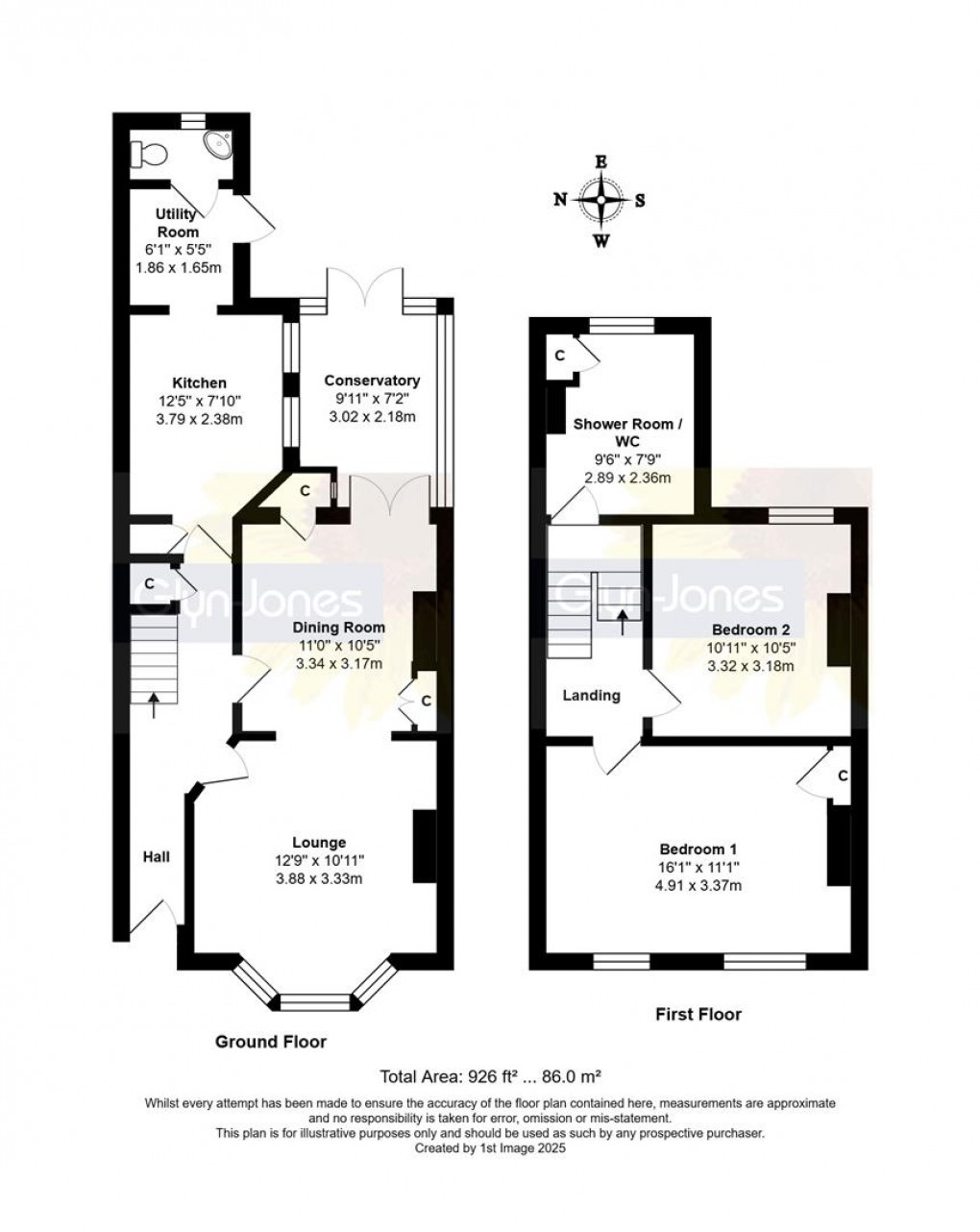 Floorplan for Church Road, Rustington, Littlehampton