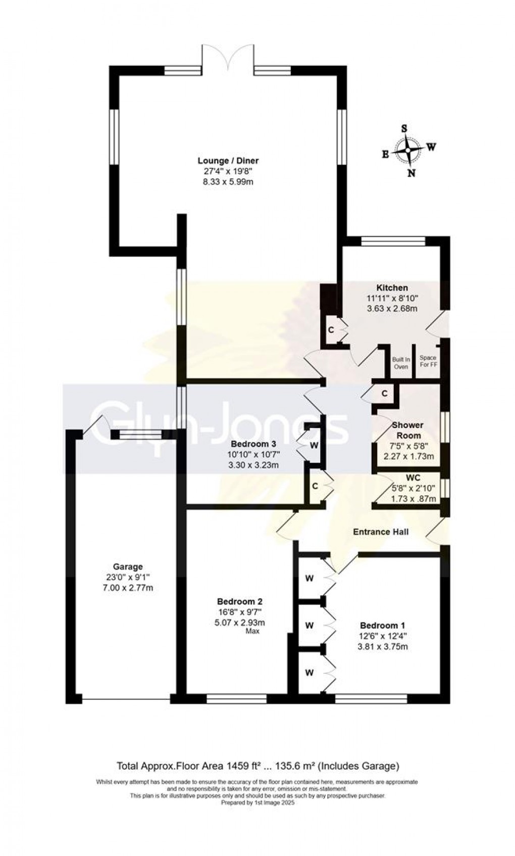 Floorplan for Broadmark Way, Rustington