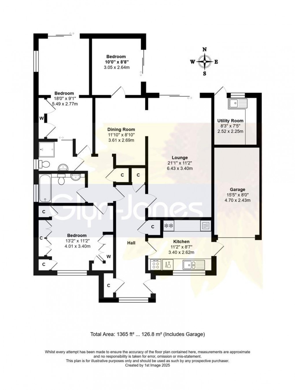 Floorplan for Thames Close, South Beaumont Park, Littlehampton