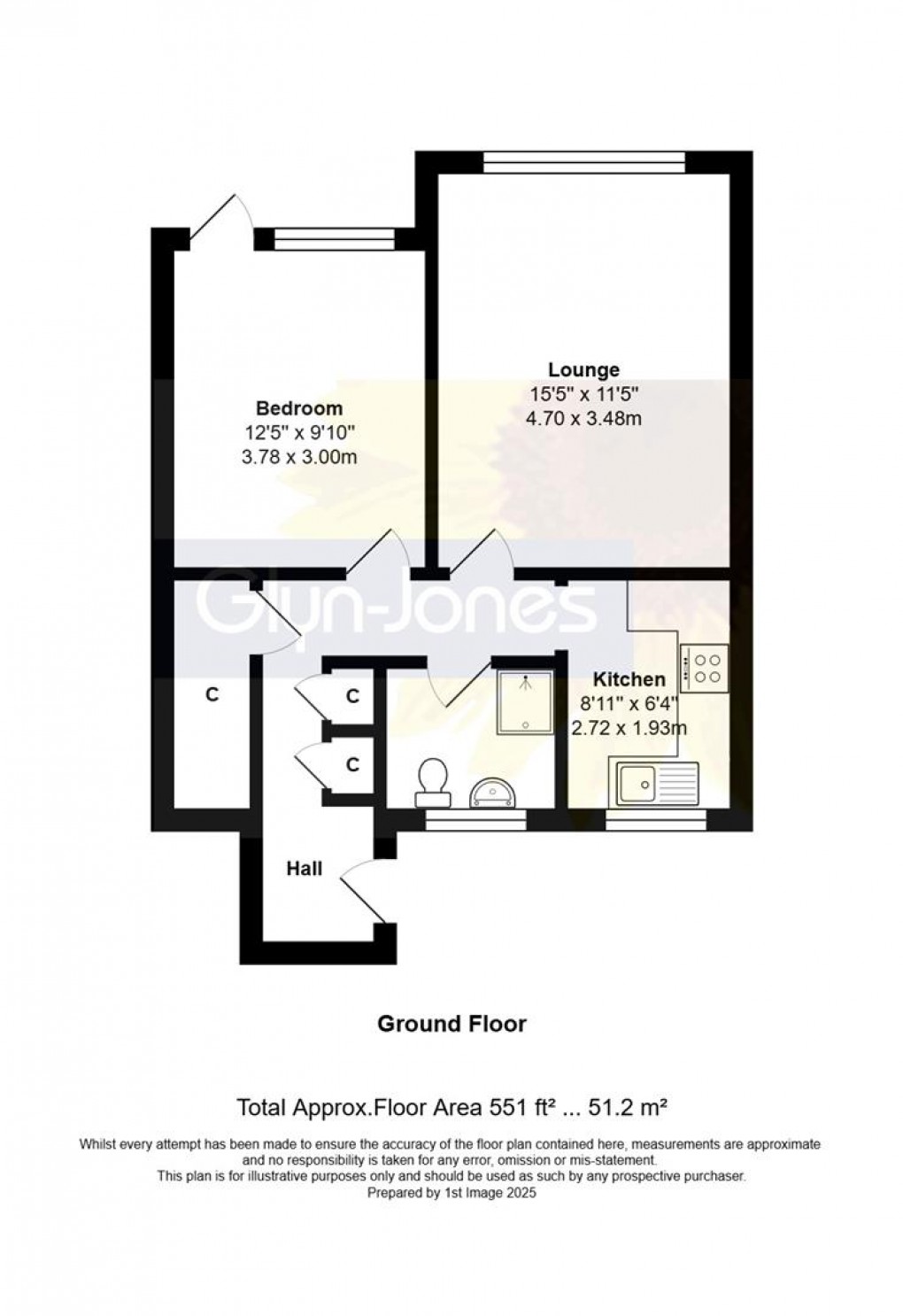 Floorplan for Montpelier Road, East Preston