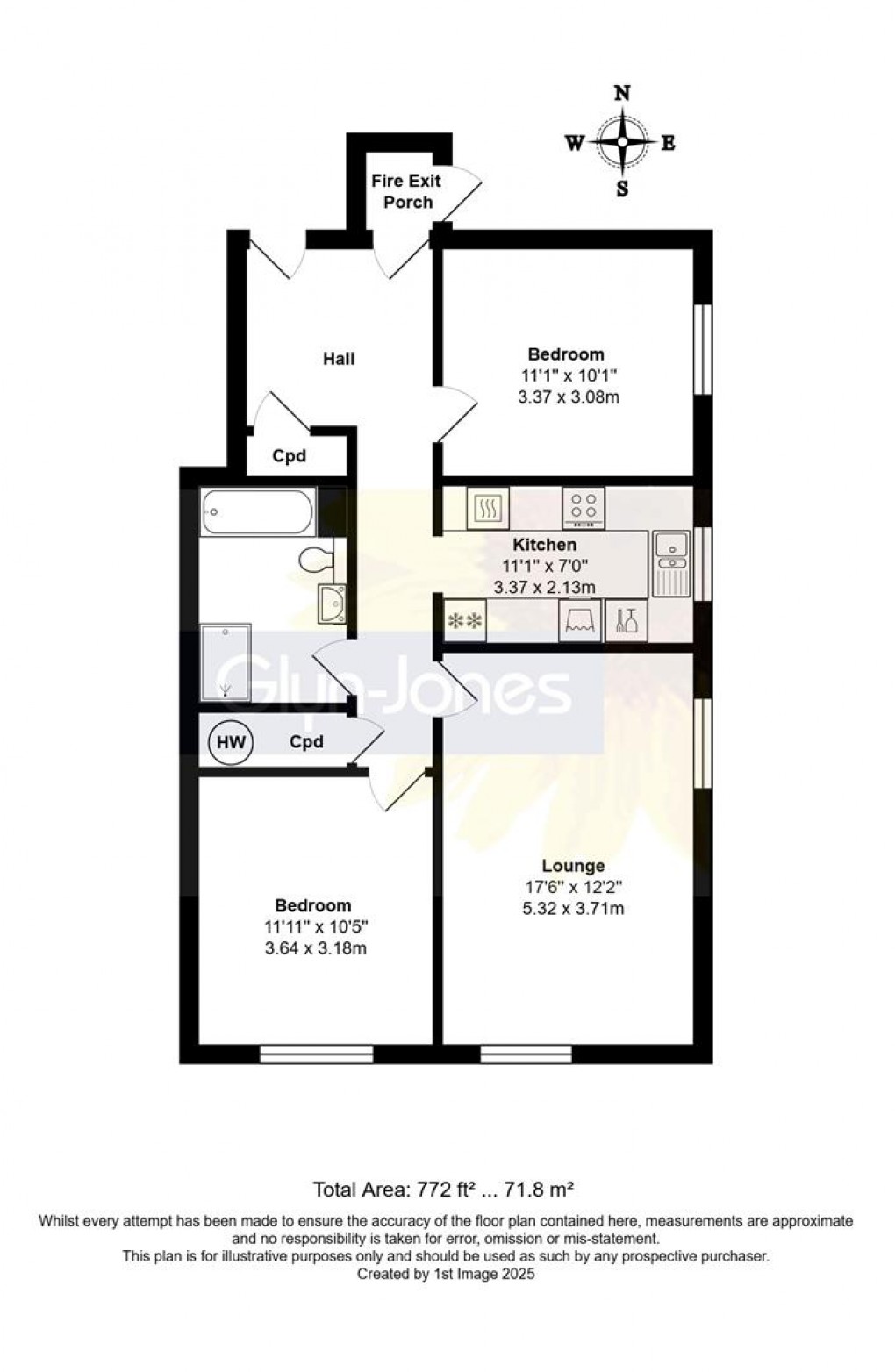 Floorplan for South Terrace, Littlehampton