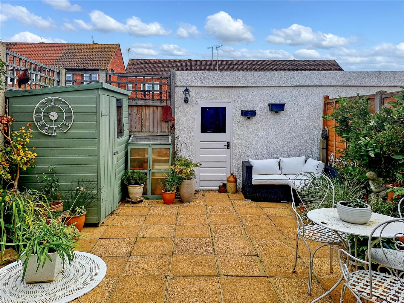 Rear Garden / Access to Garage