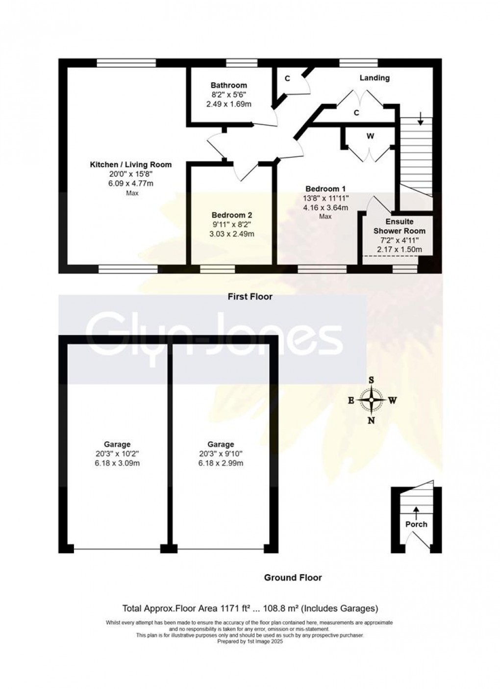 Floorplan for Acacia Crescent, Angmering