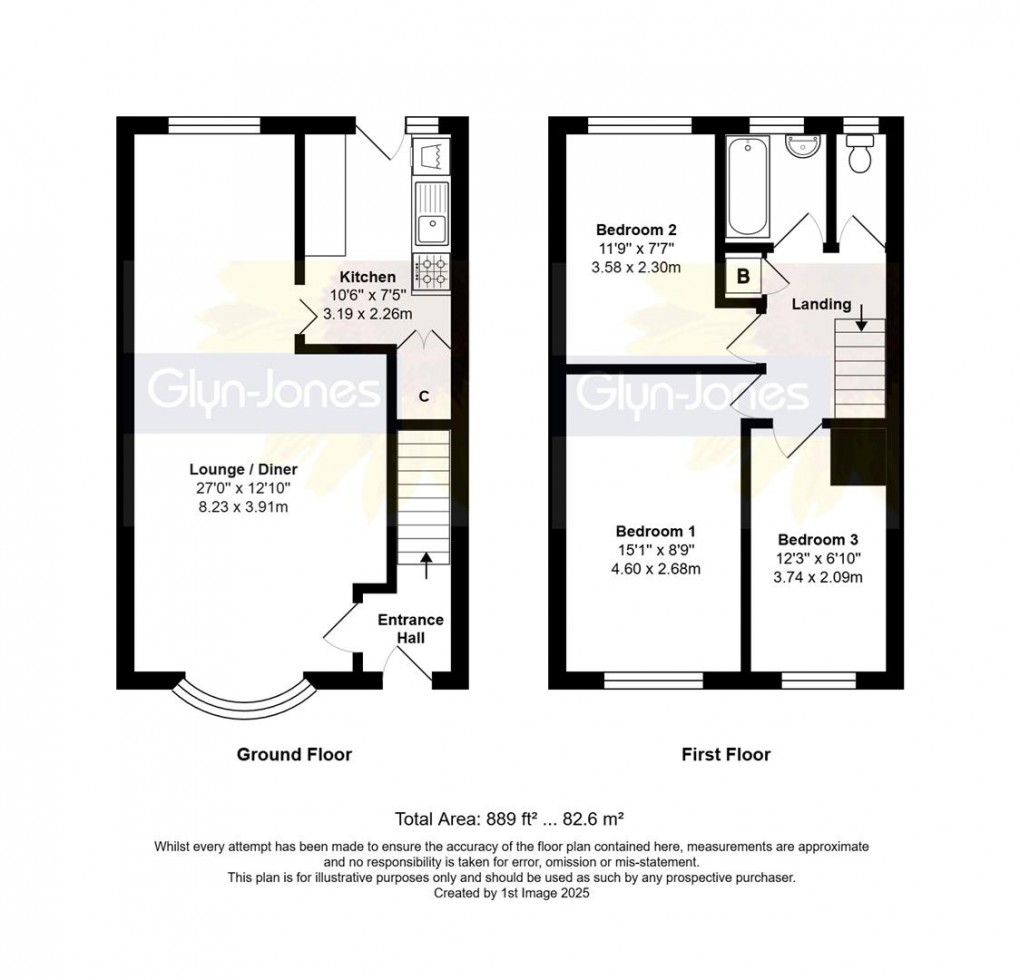 Floorplan for Timberleys, Littlehampton