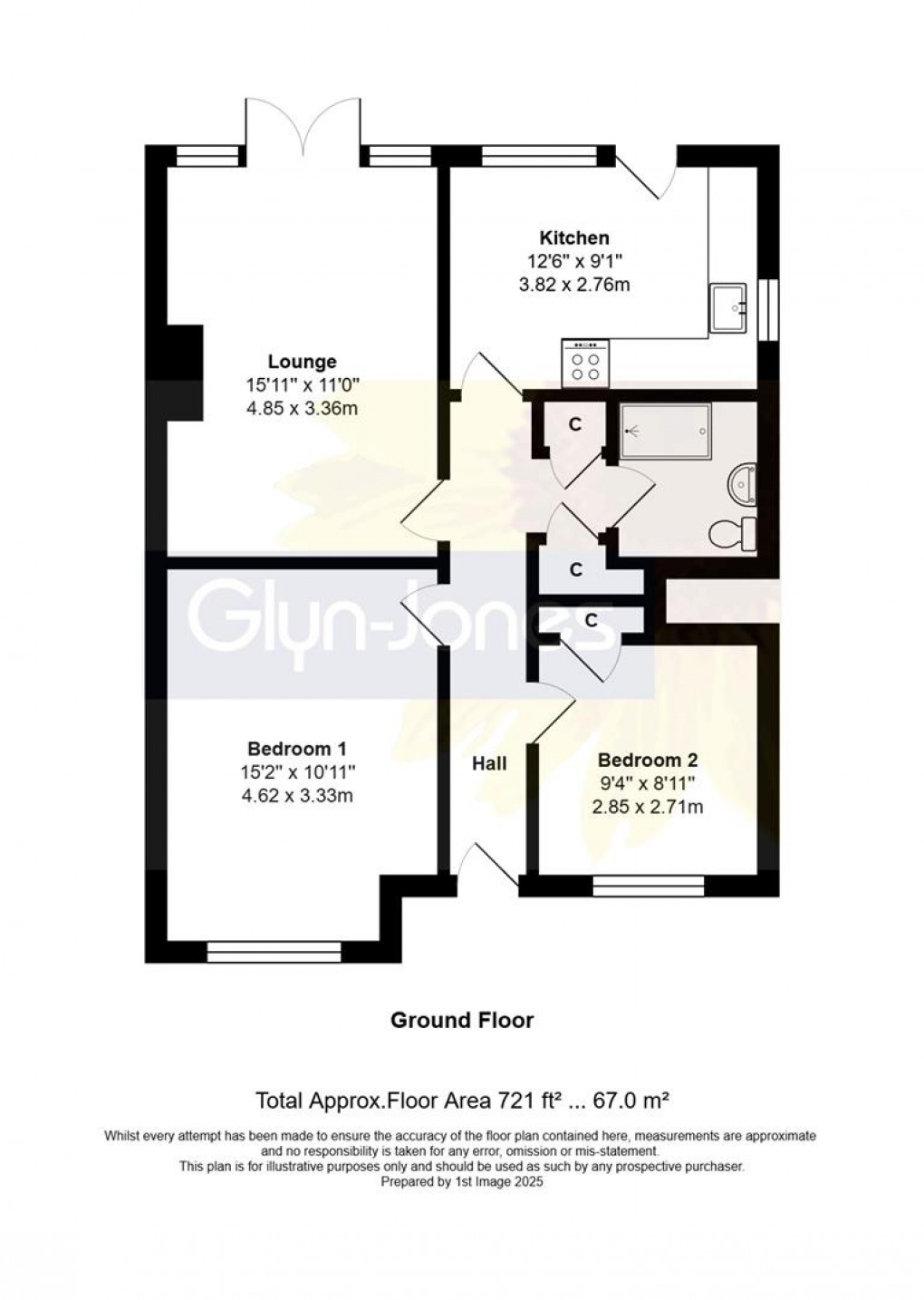 Floorplan for Waverley Road, Rustington, Littlehampton