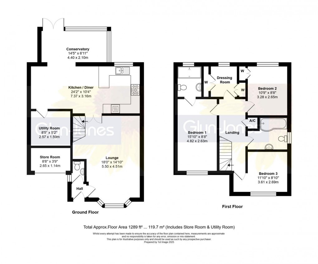 Floorplan for Cowdray Close, Rustington