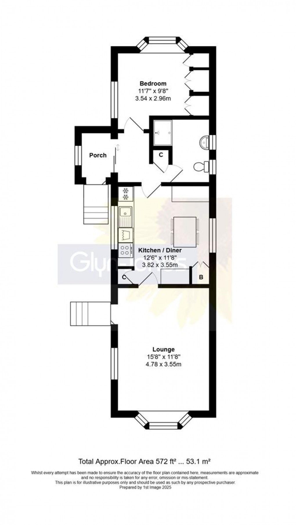 Floorplan for Main Road, Yapton, Arundel