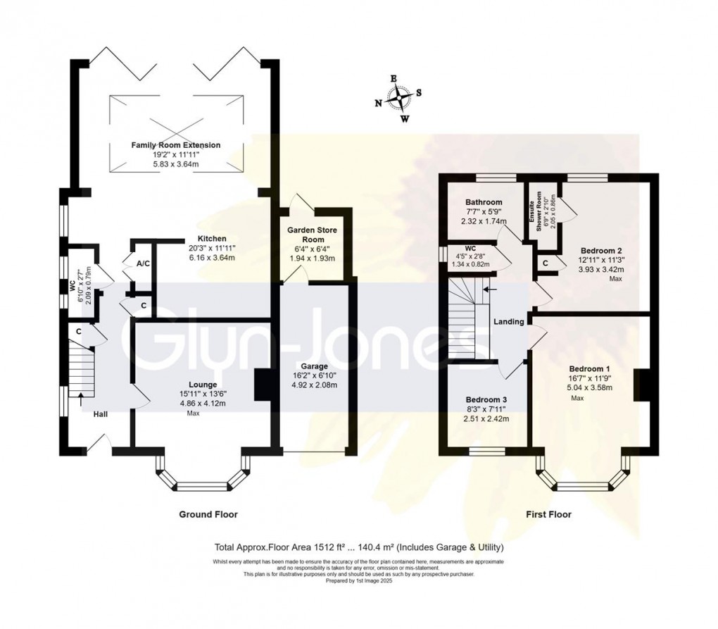 Floorplan for St. Marys Close, Littlehampton
