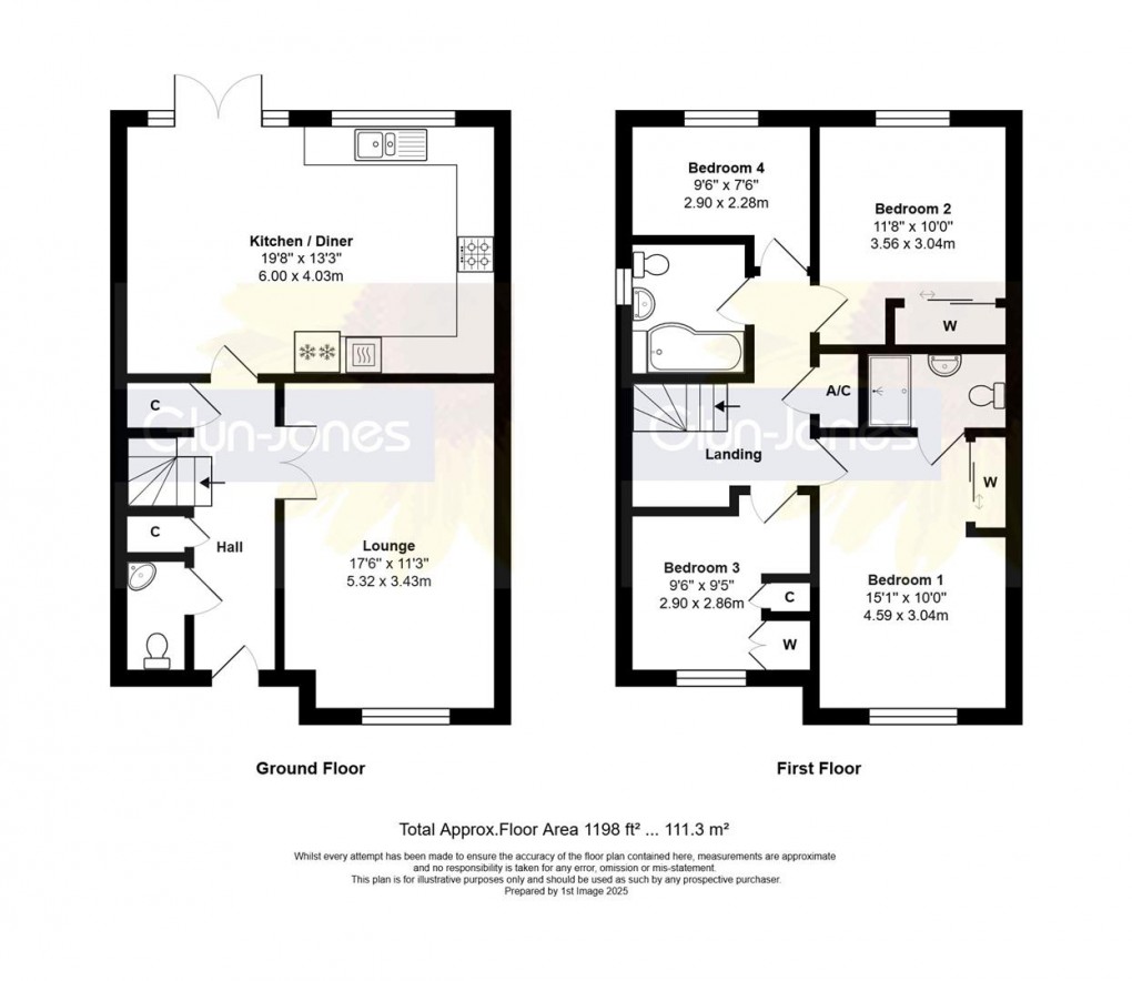 Floorplan for Etherington Place, Littlehampton
