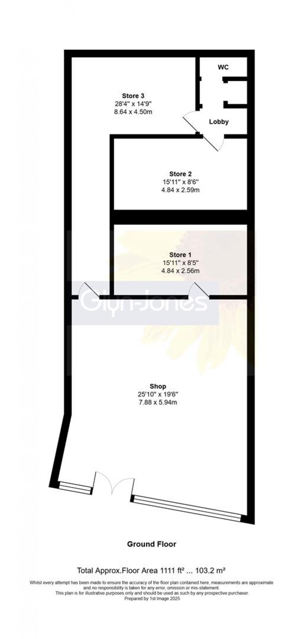 Floorplan for Pier Road, Littlehampton