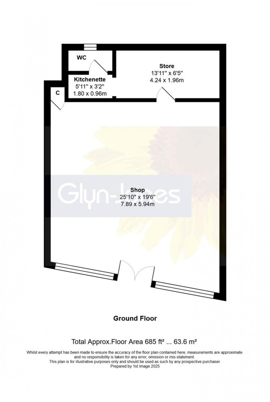 Floorplan for Pier Road, Littlehampton