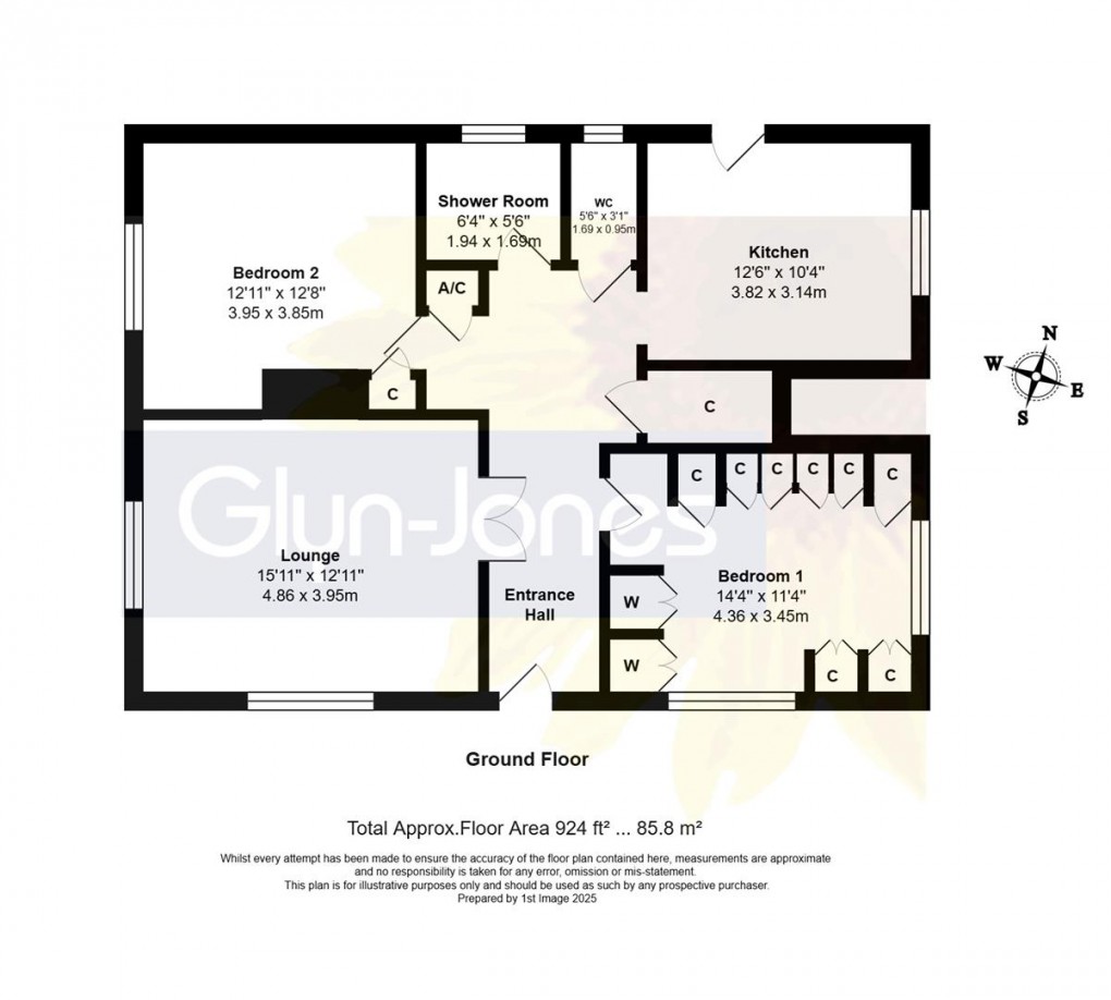 Floorplan for Regency Court, Ferring Street, Ferring