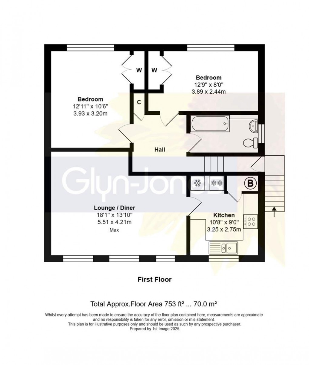 Floorplan for Furzedown, Littlehampton
