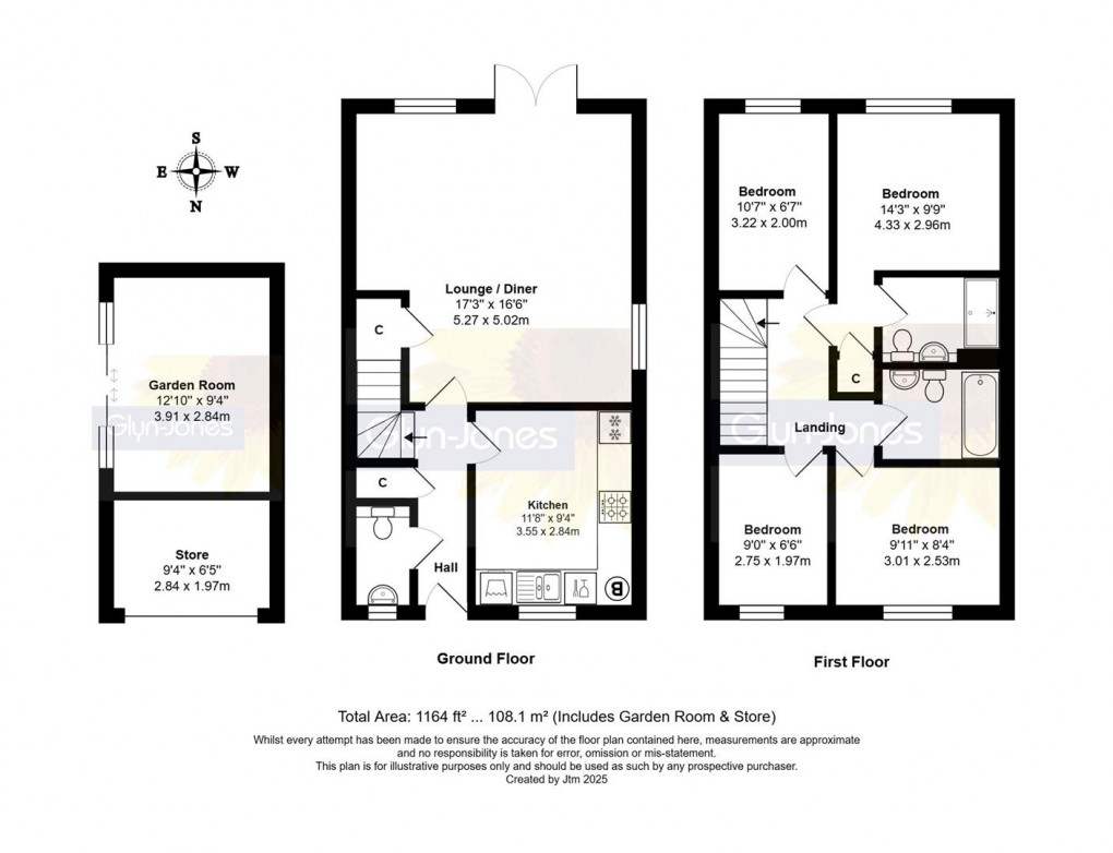 Floorplan for Jackson Way, Littlehampton