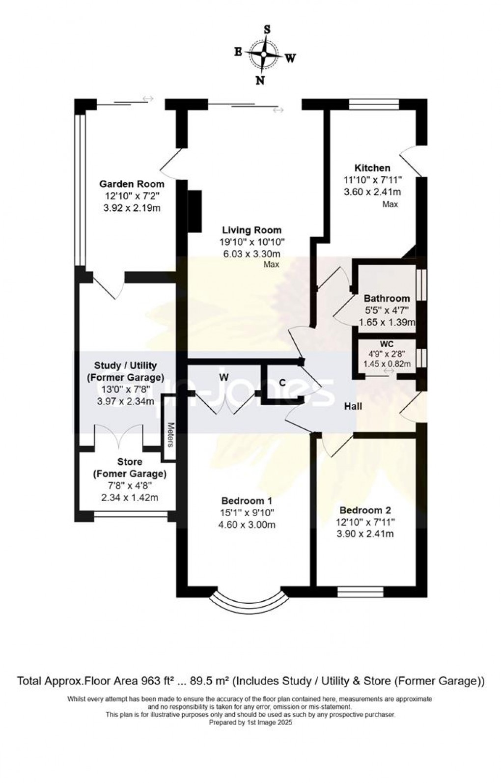 Floorplan for Old Worthing Road, East Preston
