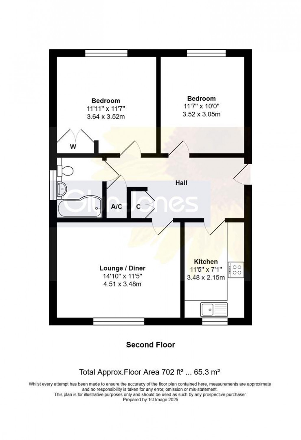 Floorplan for Summerlea Gardens, Church Street, Littlehampton