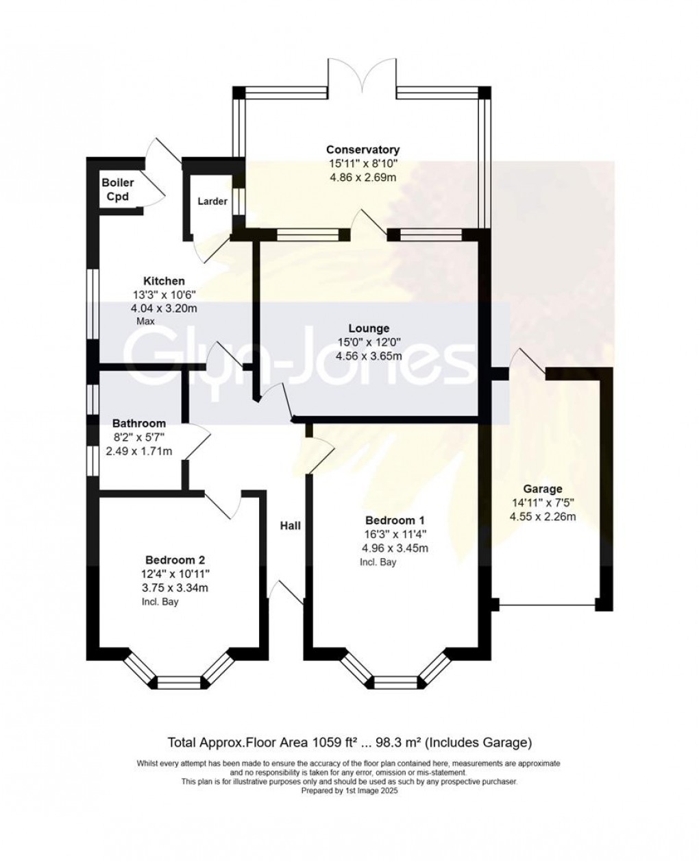 Floorplan for Worthing Road, East Preston