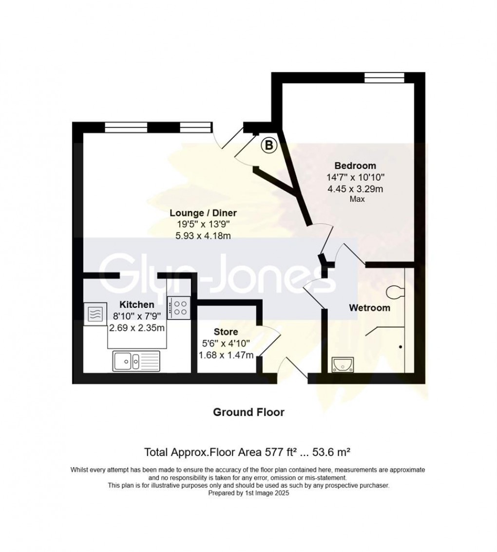 Floorplan for Peckham Chase, Eastergate, Chichester