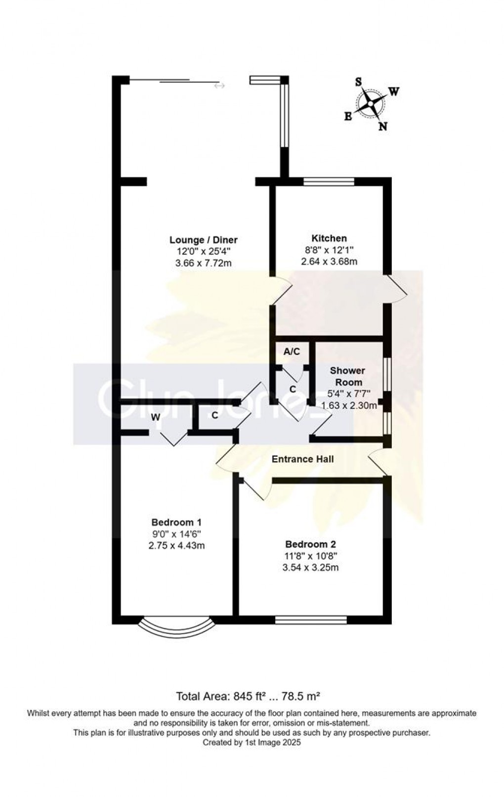 Floorplan for Southfields Road, Littlehampton