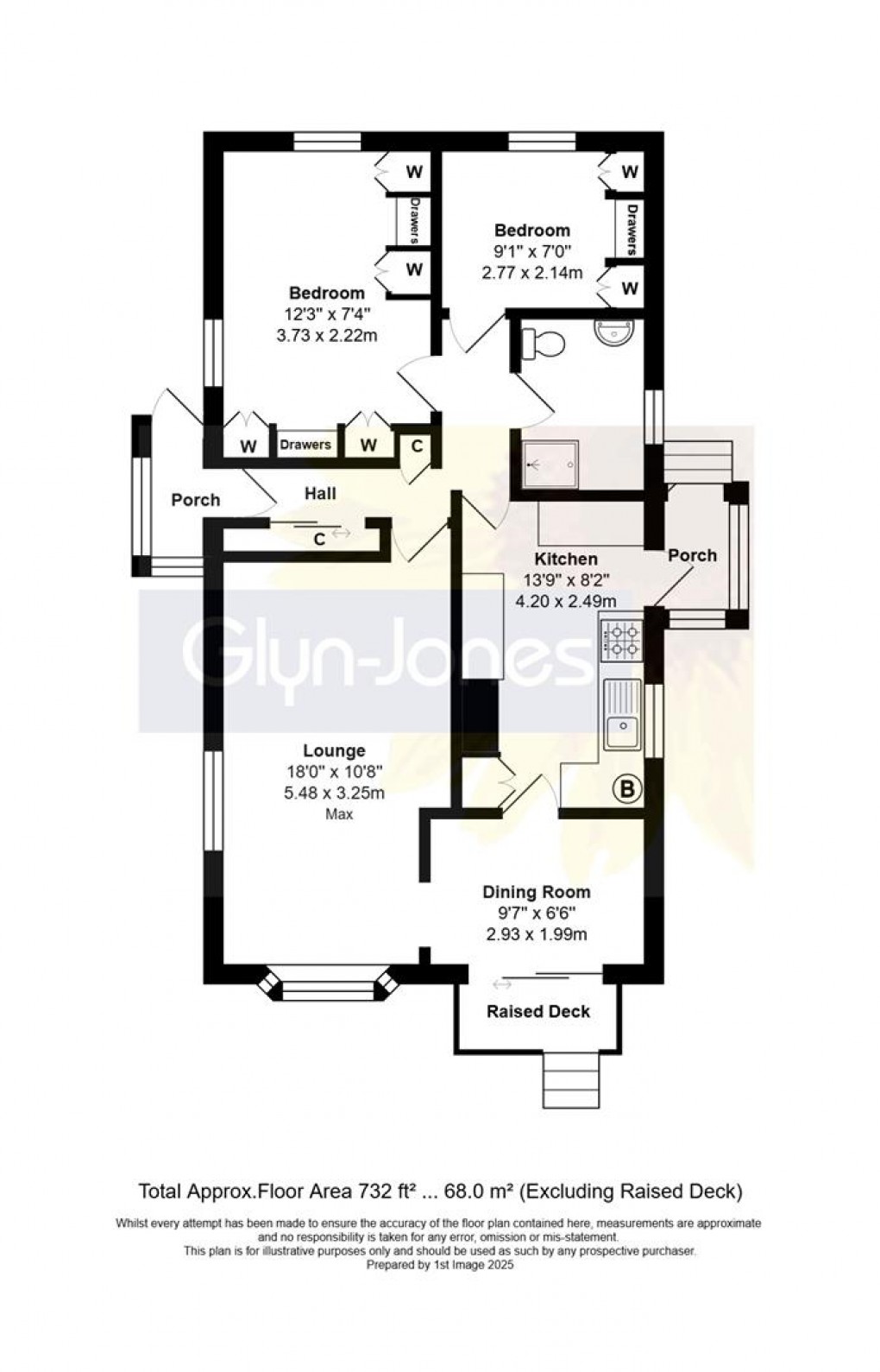 Floorplan for Thornlea Court, Littlehampton