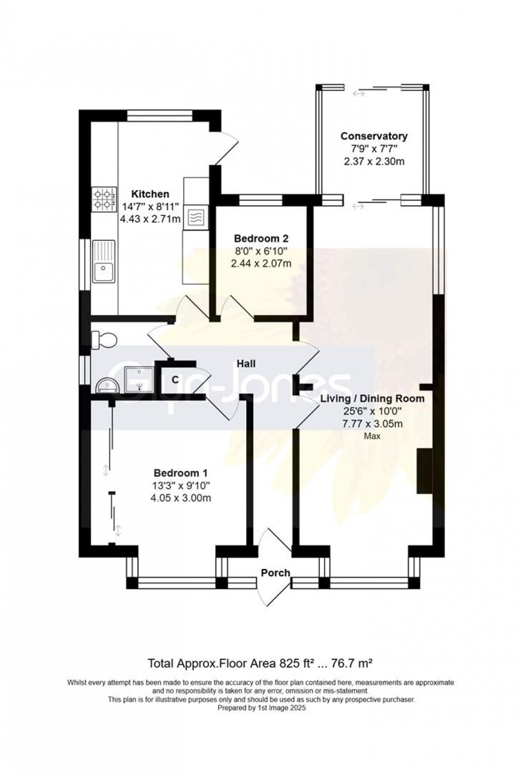 Floorplan for Selwyn Avenue, Littlehampton