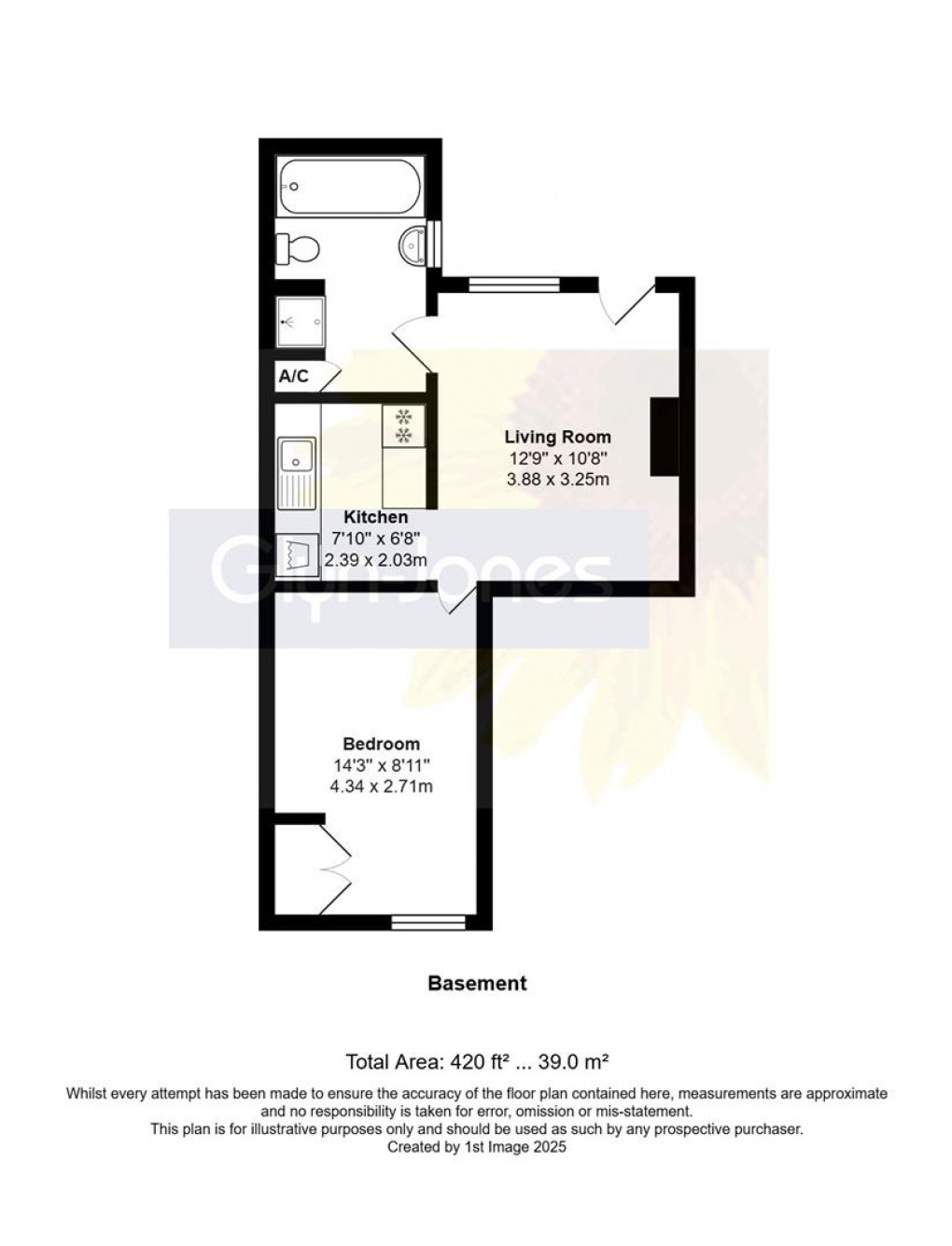 Floorplan for Norfolk Place, Littlehampton