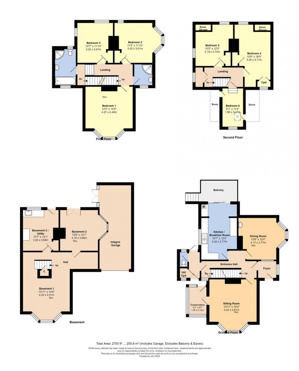 Floorplan for East Ham Road, Littlehampton
