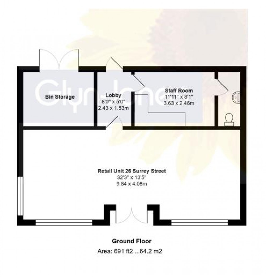 Floorplan for Surrey Street, Littlehampton