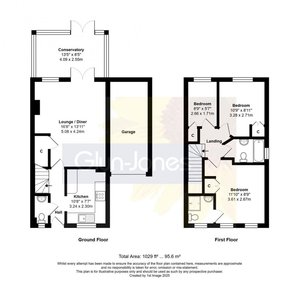 Floorplan for Larkspur Close, Marlborough Place, Littlehampton