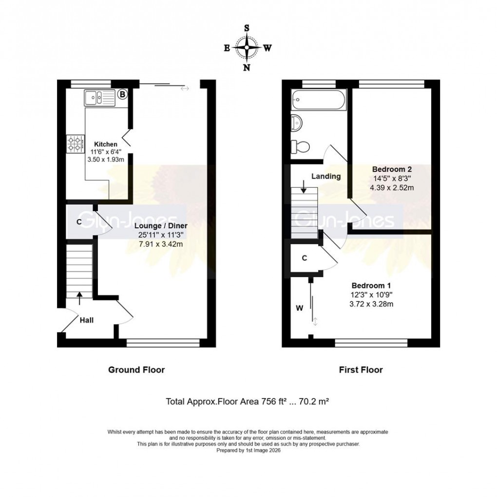 Floorplan for Timberleys, Littlehampton