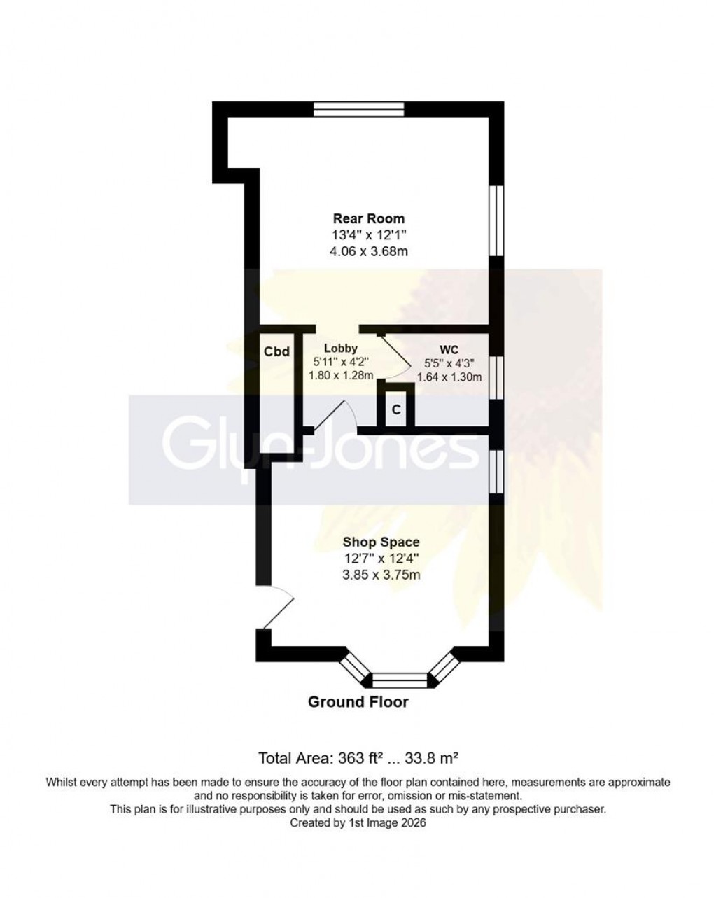 Floorplan for Tarrant Street, Arundel