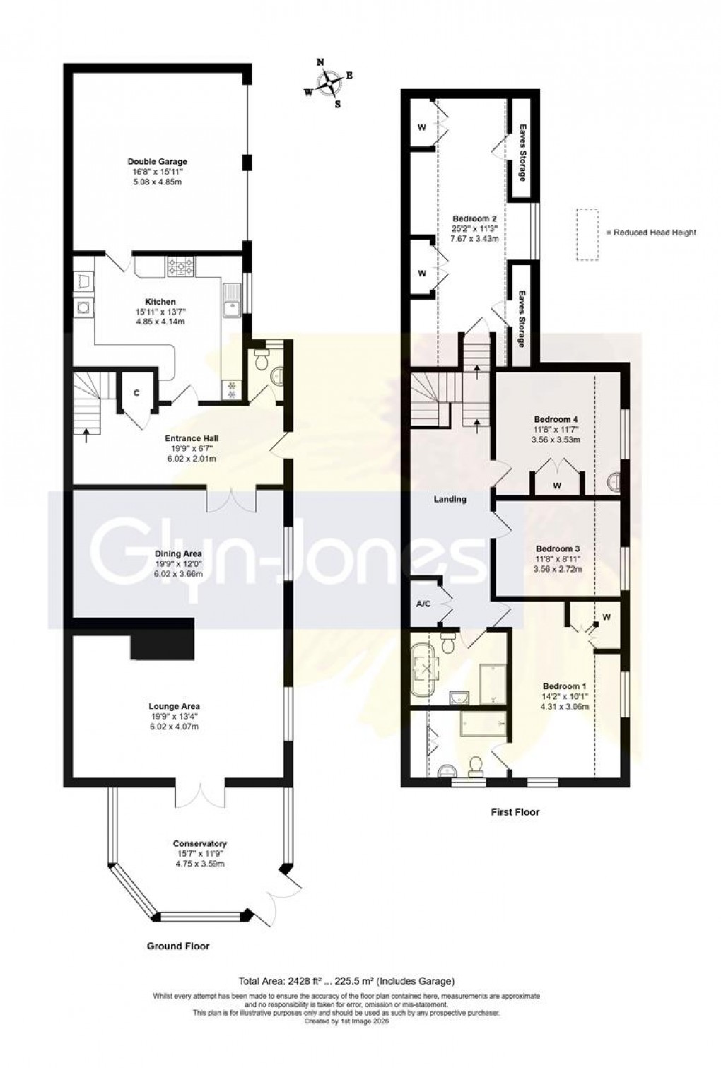 Floorplan for Church Road, Yapton, Arundel