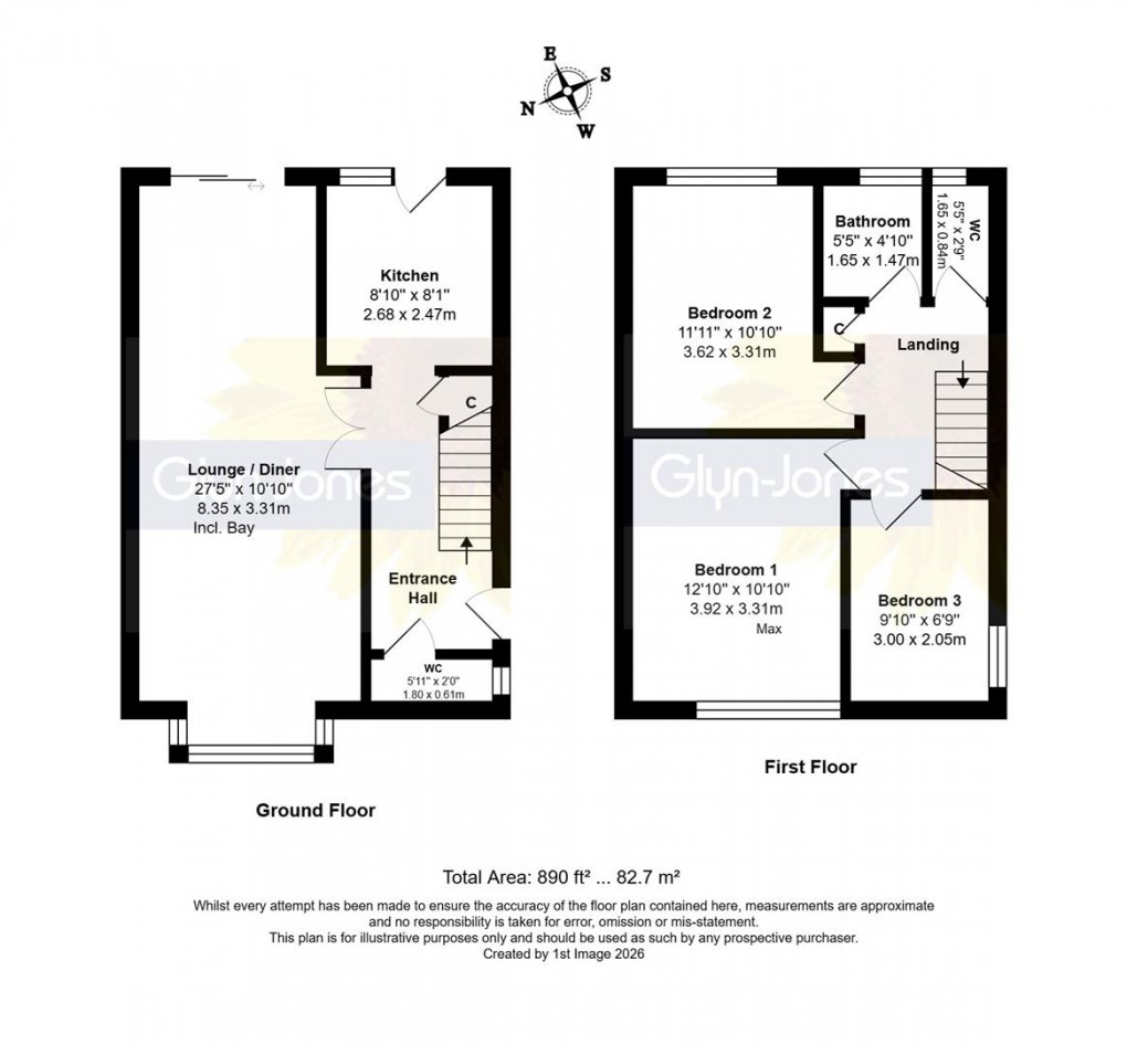 Floorplan for The Winter Knoll, Littlehampton