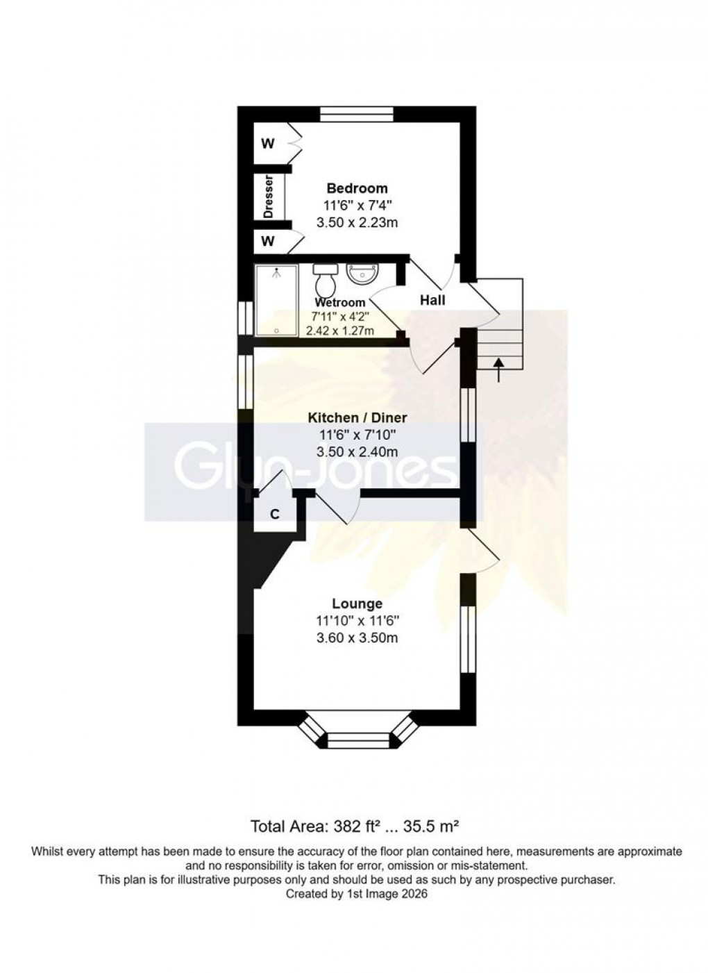 Floorplan for Worthing Road, Rustington