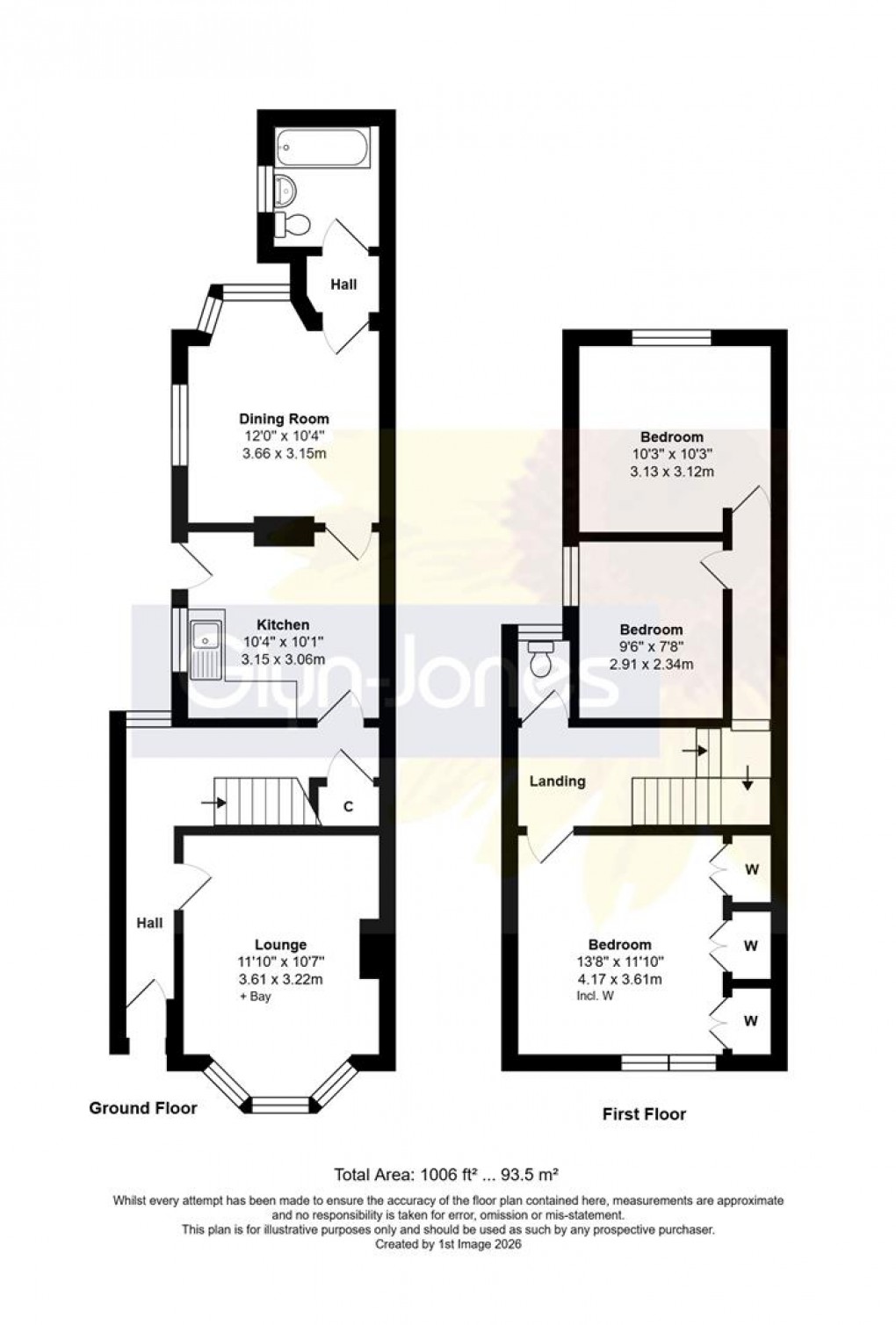 Floorplan for East Ham Road, Littlehampton