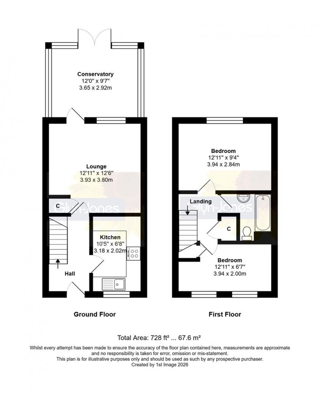 Floorplan for Guildford Road, Rustington, Littlehampton